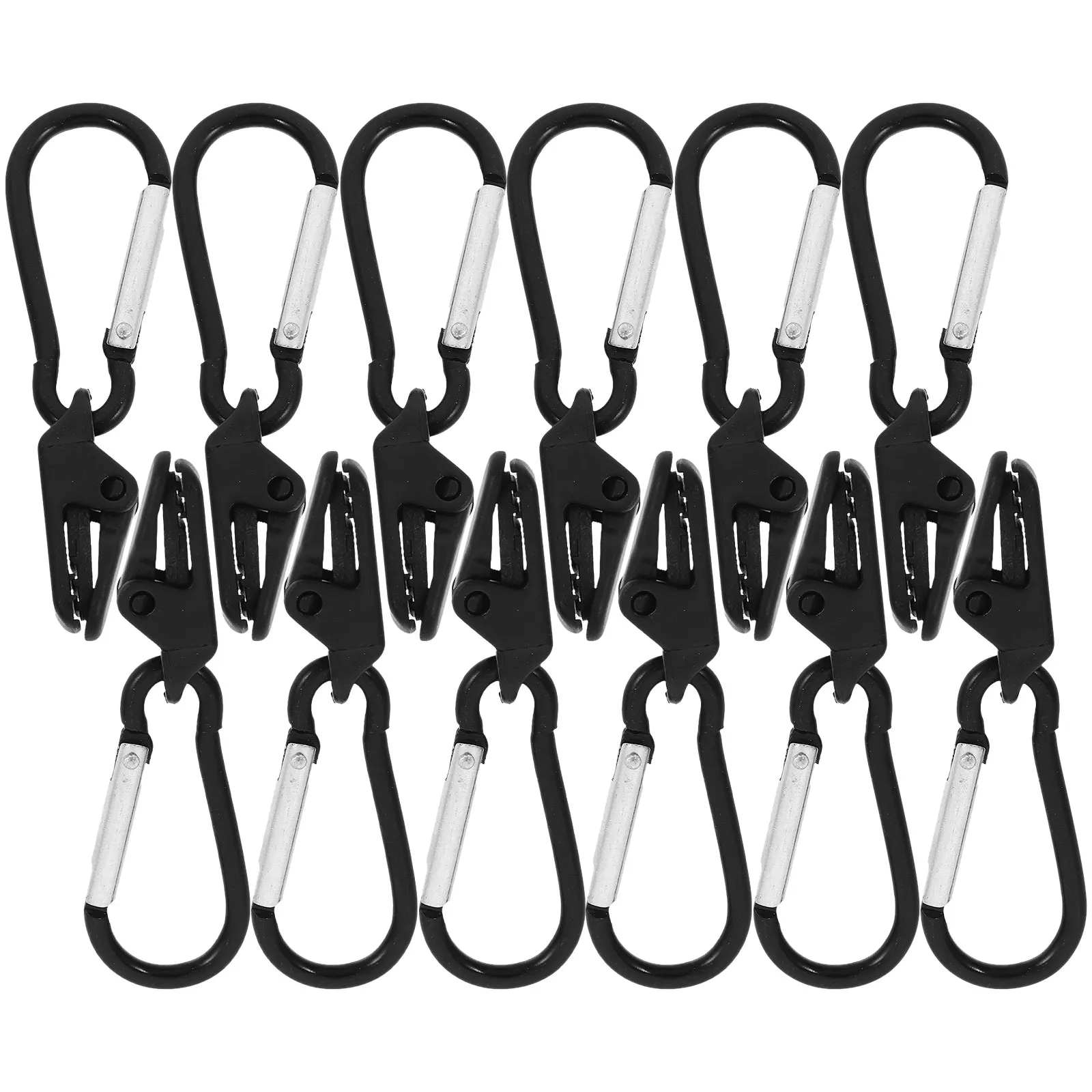 12 pcs Duckbill Tent Clips Black Buckle Heavy Duty Plastic Windproof Tarp Clips Camping Outdoor Secure Clamps Travel Accessories
12 pcs Duckbill Tent Clips Black Buckle Heavy Duty Plastic Windproof Tarp Clips Camping Outdoor Secure Clamps Travel Accessories