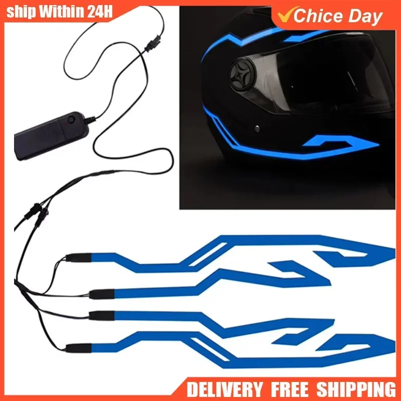 НОВЫЕ Водонепроницаемые светодиодные EL-наклейки 4-в-1 для мотоциклетных шлемов: холодный свет, предупреждающие огни, аксессуары для ночной езды на мотоцикле
НОВЫЕ Водонепроницаемые светодиодные EL-наклейки 4-в-1 для мотоциклетных шлемов: холодный свет, предупреждающие огни, аксессуары для ночной езды на мотоцикле