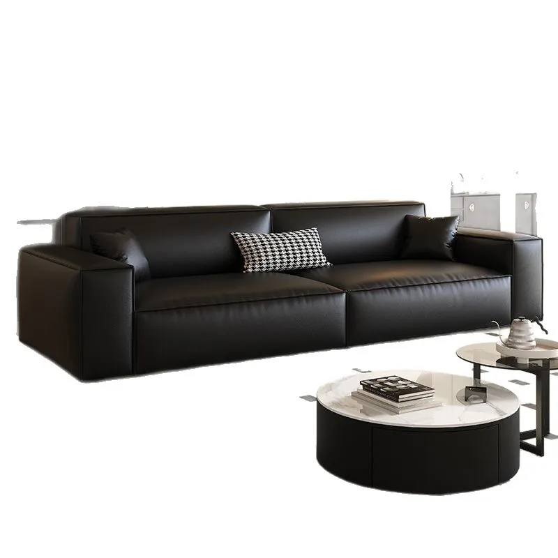 Minimalist tofu block simple light luxury apartment in the living room straight row cat scratching leather sofa
Minimalist tofu block simple light luxury apartment in the living room straight row cat scratching leather sofa