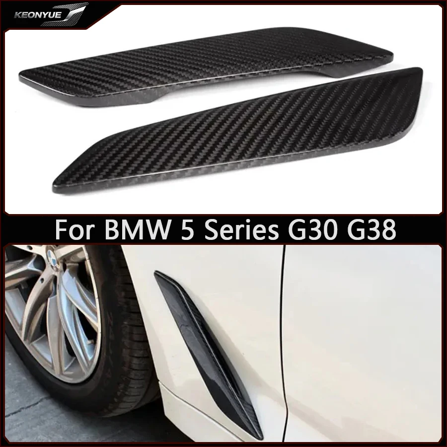 For BMW 5 Series G30 G38 530 540 525i Carbon Fiber 2PCS / Set Auto Fender Side Air Vent Outlet Cover Car Accessories body kit
For BMW 5 Series G30 G38 530 540 525i Carbon Fiber 2PCS / Set Auto Fender Side Air Vent Outlet Cover Car Accessories body kit