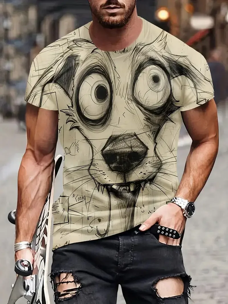New Monster Graffiti Art Graphic T shirt For Men Funny 3D Animal Printed T-Shirt Casual Short Sleeve Crew Neck Top Oversized Tee
New Monster Graffiti Art Graphic T shirt For Men Funny 3D Animal Printed T-Shirt Casual Short Sleeve Crew Neck Top Oversized Tee