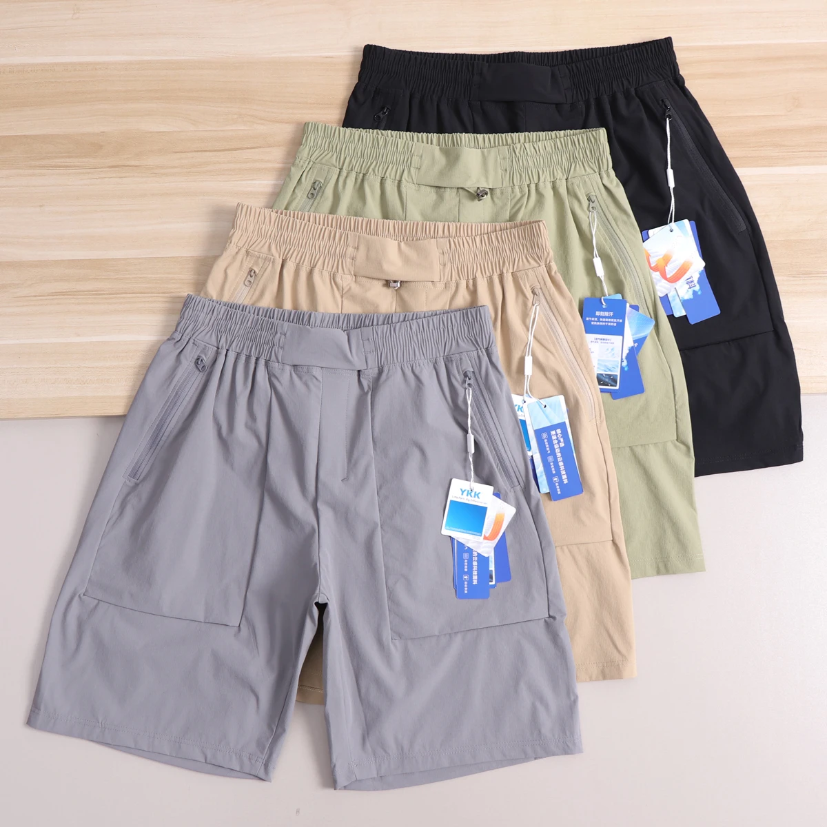 Men's Outdoor Quick Dry Ice Silk Thin Elastic Shorts Sports Casual Pants Functional Style Five-Point Summer Shorts
Men's Outdoor Quick Dry Ice Silk Thin Elastic Shorts Sports Casual Pants Functional Style Five-Point Summer Shorts