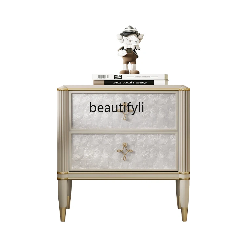 American light luxury chest, simple modern shell bedroom, bedside locker, household storage locker
American light luxury chest, simple modern shell bedroom, bedside locker, household storage locker