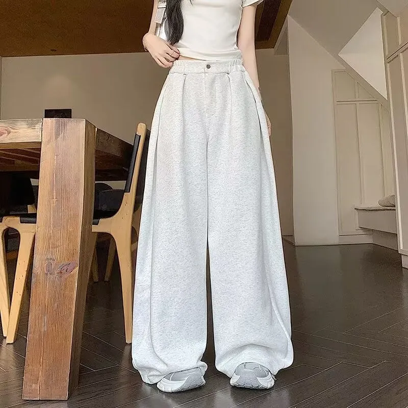 Хлопковые брюки Thi для мужчин и женщин, свободные драпированные брюки трапециевидной формы с широкими штанинами, повседневные брюки в американском стиле, простые всесезонные длинные брюки
Хлопковые брюки Thi для мужчин и женщин, свободные драпированные брюки трапециевидной формы с широкими штанинами, повседневные брюки в американском стиле, простые всесезонные длинные брюки