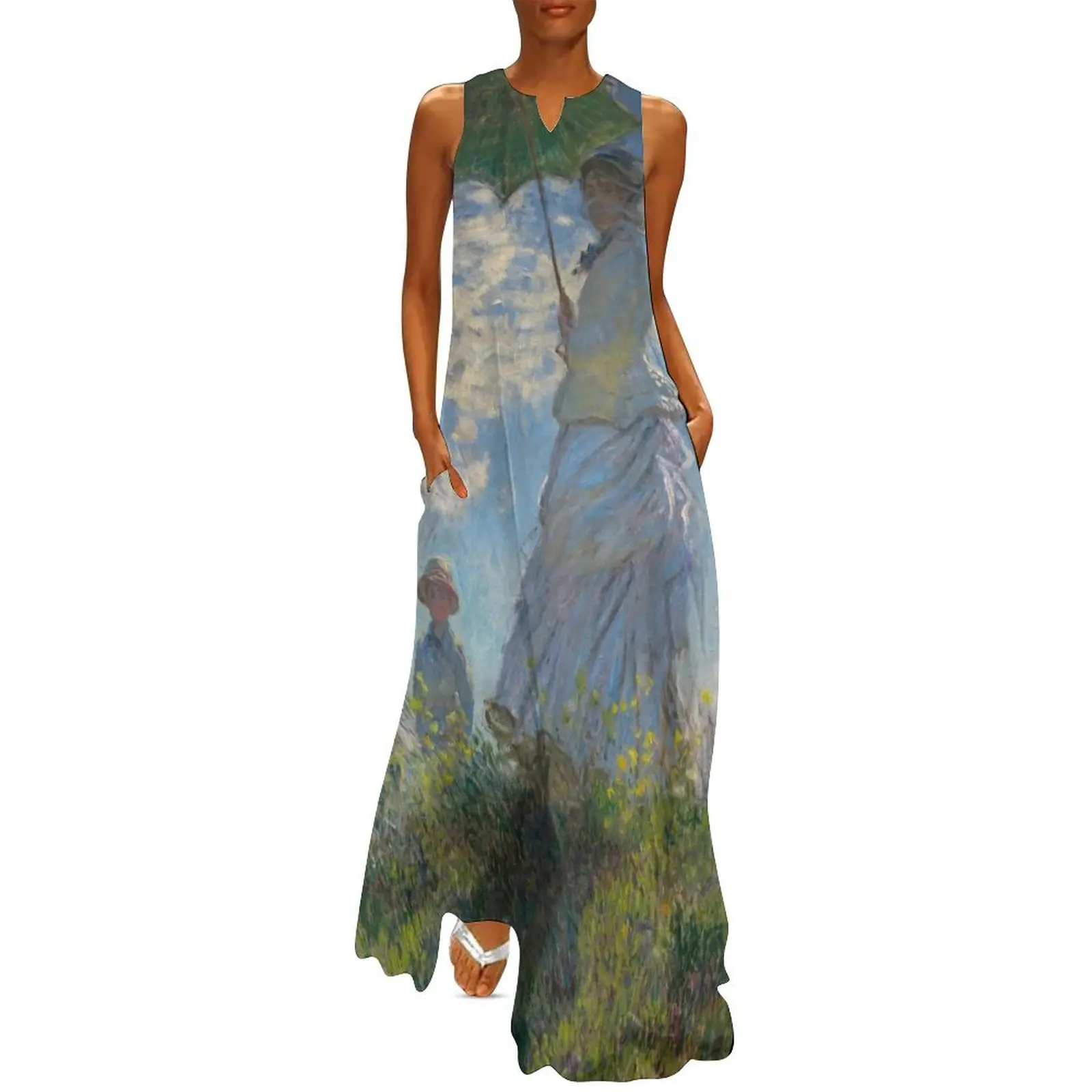 Woman with a Parasol (Madame Monet and Her Son)-Claude Monet Long Dress dress women summer Party dresses for women
Woman with a Parasol (Madame Monet and Her Son)-Claude Monet Long Dress dress women summer Party dresses for women