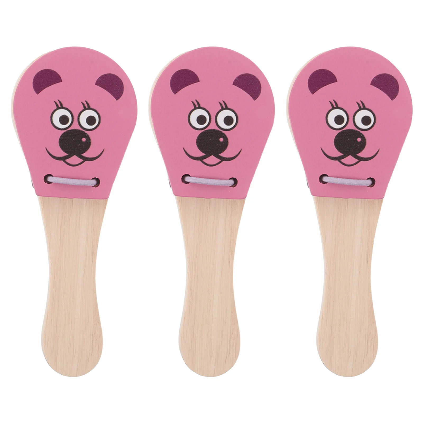 3Pcs Childrens Wooden Clappers Cartoon Animal Shaker Educational Musical Instrument Easy Grip Small Hands Auditory Skills
3Pcs Childrens Wooden Clappers Cartoon Animal Shaker Educational Musical Instrument Easy Grip Small Hands Auditory Skills