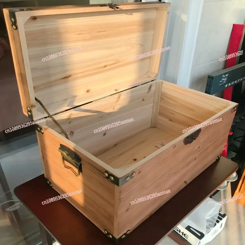Retro wooden box with lid storage box solid wood storage box
Retro wooden box with lid storage box solid wood storage box