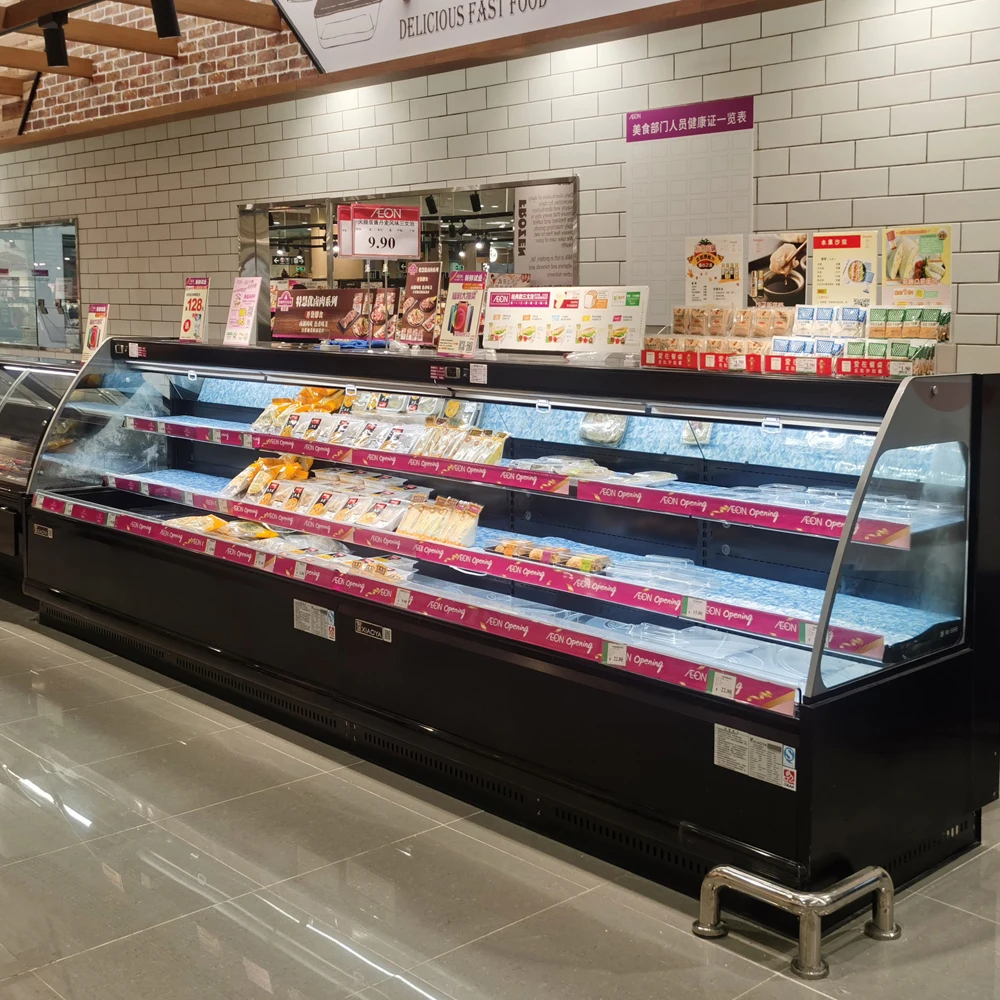 Полувертикальный многоярусный холодильник-холодильник для демонстрации напитков
Полувертикальный многоярусный холодильник-холодильник для демонстрации напитков