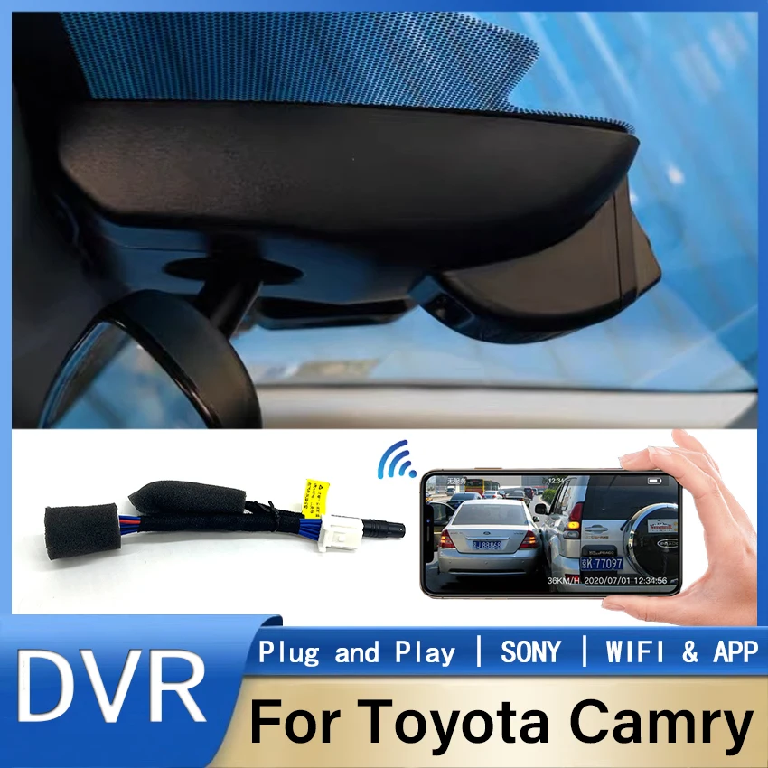 Для Toyota Camry 8-го поколения 2018 ~ 2024 Plug and play Автомобильный видеорегистратор Видеорегистратор для вождения 4K UHD 2160P Модификация Аксессуары Запчасти
Для Toyota Camry 8-го поколения 2018 ~ 2024 Plug and play Автомобильный видеорегистратор Видеорегистратор для вождения 4K UHD 2160P Модификация Аксессуары Запчасти