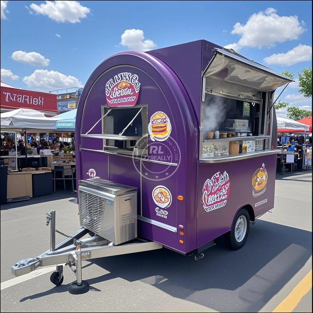 Outdoor Food Truck with Full Kitchen Concession Fast Food Trailer Hot Dog Cart Mobile Catering Trailer Fully Equipped
Outdoor Food Truck with Full Kitchen Concession Fast Food Trailer Hot Dog Cart Mobile Catering Trailer Fully Equipped