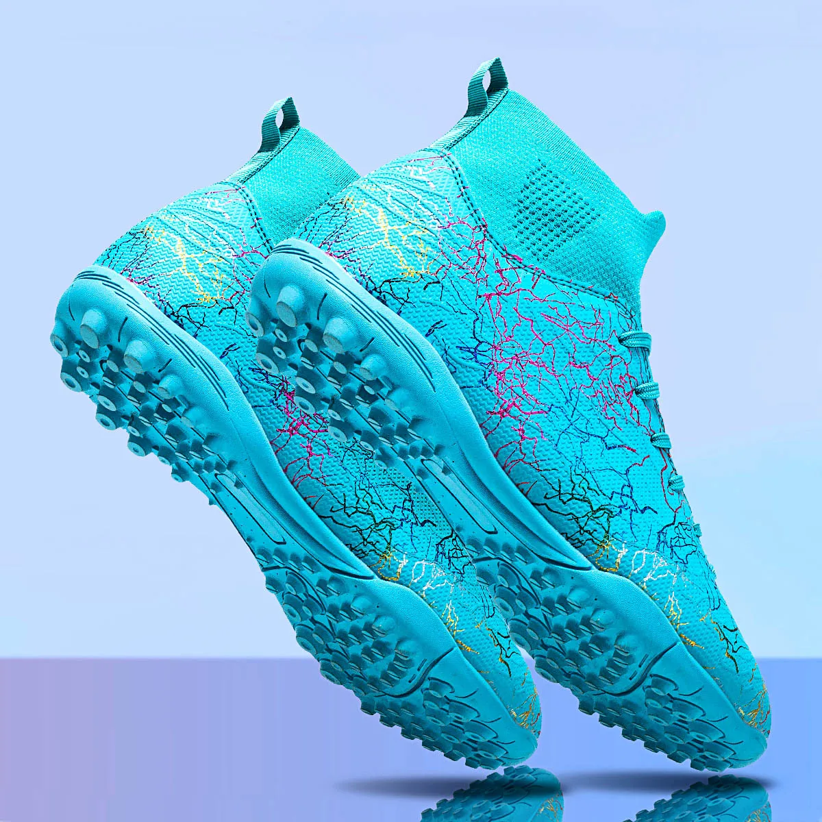 New Football Shoes Kids TF Soccer Sneakers Youth Breathable Training Trainer Artificial Sports Football Boot
New Football Shoes Kids TF Soccer Sneakers Youth Breathable Training Trainer Artificial Sports Football Boot