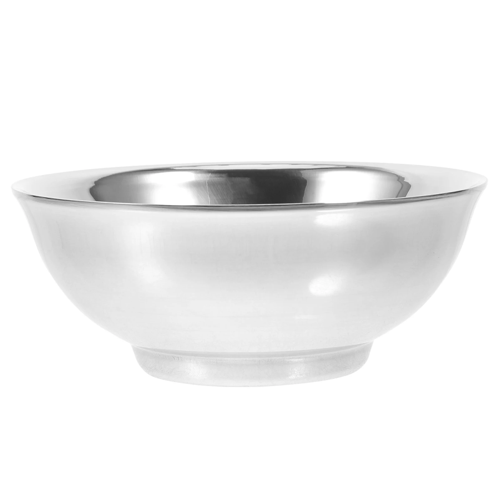 1pc Stainless Steel Household Ramen Bowl Large Insulated Soup Bowl Double Layer Food Container For Instant Noodle Rice Salad
1pc Stainless Steel Household Ramen Bowl Large Insulated Soup Bowl Double Layer Food Container For Instant Noodle Rice Salad