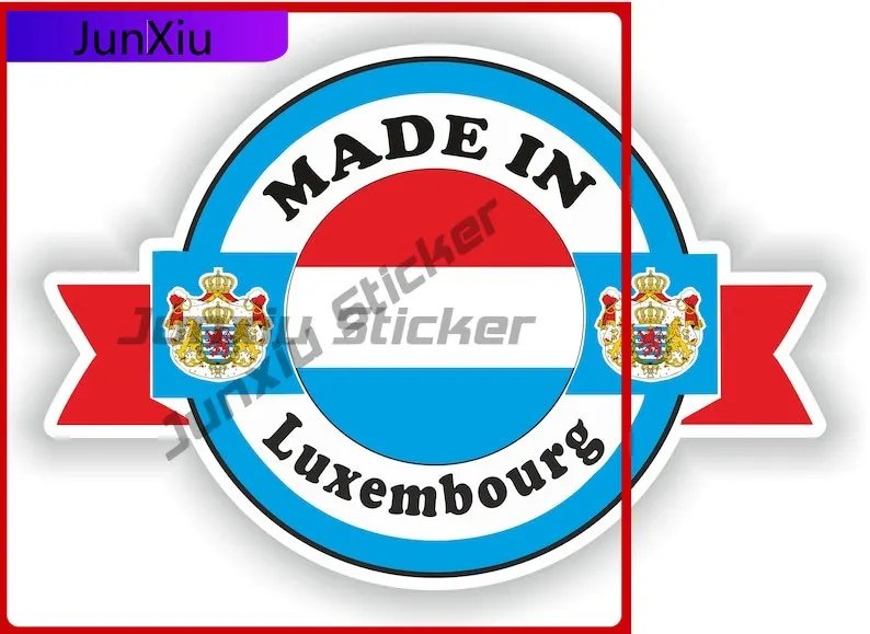 Made In Luxembourg Badge Flag Sticker Cover Scratch Sticker Camping Car Decoration Exterior Decals Motorcycle Stickers Electric
Made In Luxembourg Badge Flag Sticker Cover Scratch Sticker Camping Car Decoration Exterior Decals Motorcycle Stickers Electric