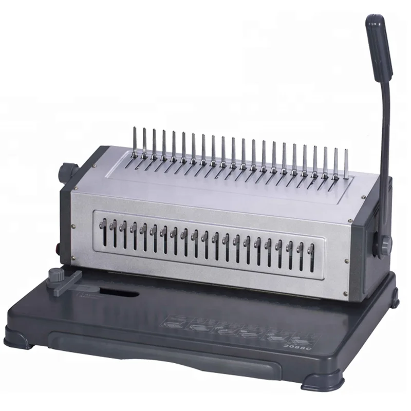 Plastic Office Manual A4 Comb Binding Machine (WD-2088C) 
Plastic Office Manual A4 Comb Binding Machine (WD-2088C)