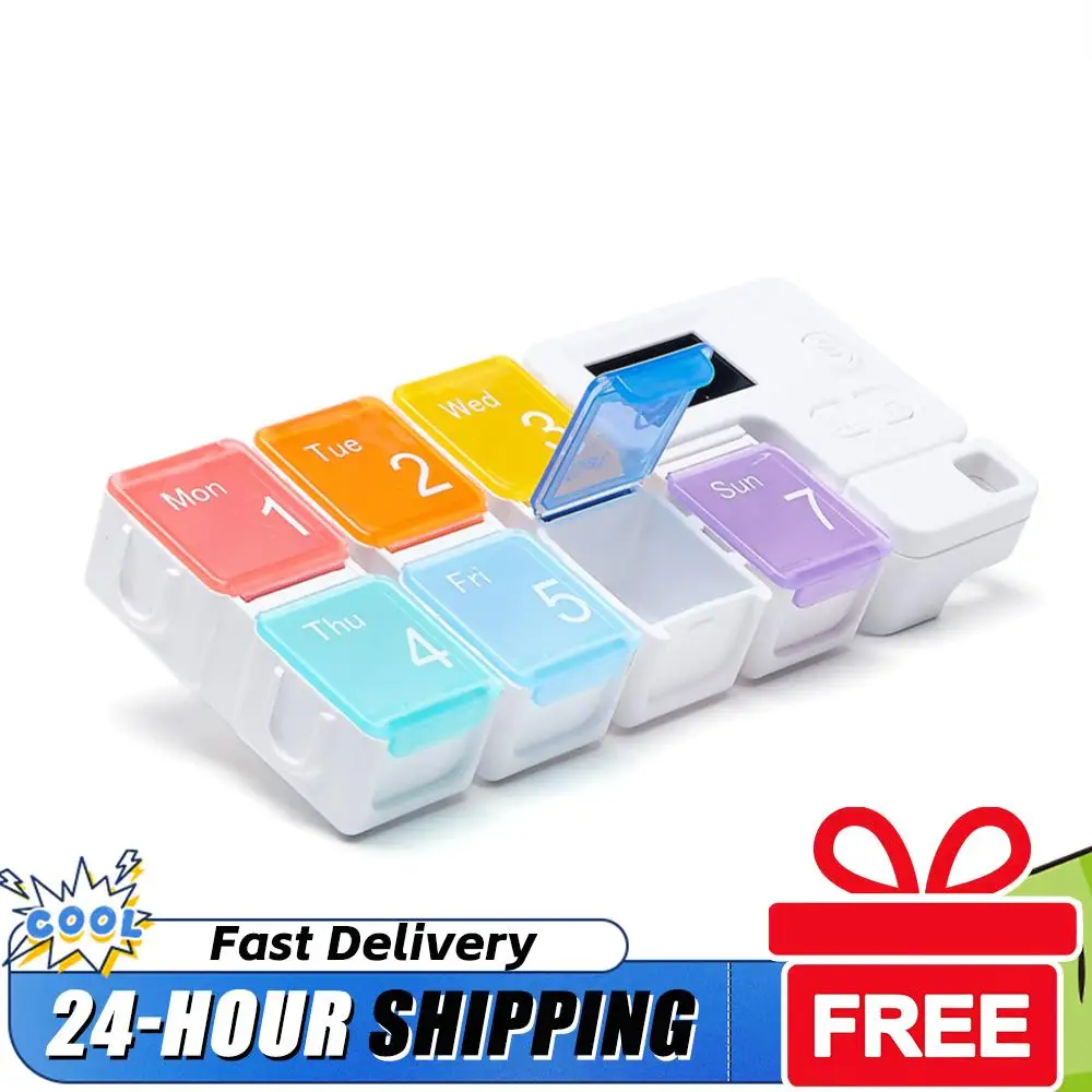 1PC Weekly Pill Case Pillbox 7 Days Medicine Tablet Box Portable Travel Drugs Storage Organizer Secret Compartments Storage Box
1PC Weekly Pill Case Pillbox 7 Days Medicine Tablet Box Portable Travel Drugs Storage Organizer Secret Compartments Storage Box