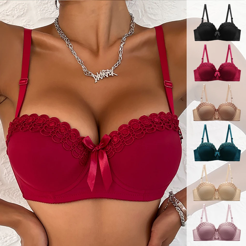 Fashionable Teen Solid Color Bra Young Ladies Embroidery Stylish Comfortable Daily Wear Simple and Natural Bras
Fashionable Teen Solid Color Bra Young Ladies Embroidery Stylish Comfortable Daily Wear Simple and Natural Bras