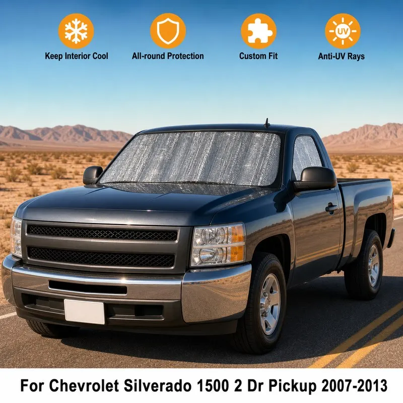 For Chevrolet Silverado 1500 2 Dr Pickup 2007-2013 Car Window Sunshades UV Block Privacy Heat Insulated Foldable Car Curtain
For Chevrolet Silverado 1500 2 Dr Pickup 2007-2013 Car Window Sunshades UV Block Privacy Heat Insulated Foldable Car Curtain