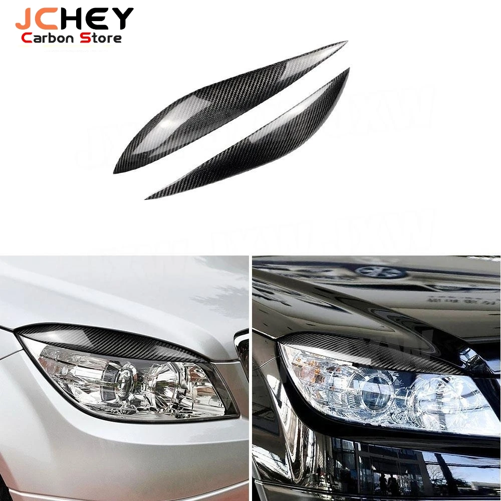 JCHEY Carbon Fiber for Benz C Class W204 2008-2011 Car Front Bumper Eyelid Eyebrow Trims Headlight Eyelids
JCHEY Carbon Fiber for Benz C Class W204 2008-2011 Car Front Bumper Eyelid Eyebrow Trims Headlight Eyelids