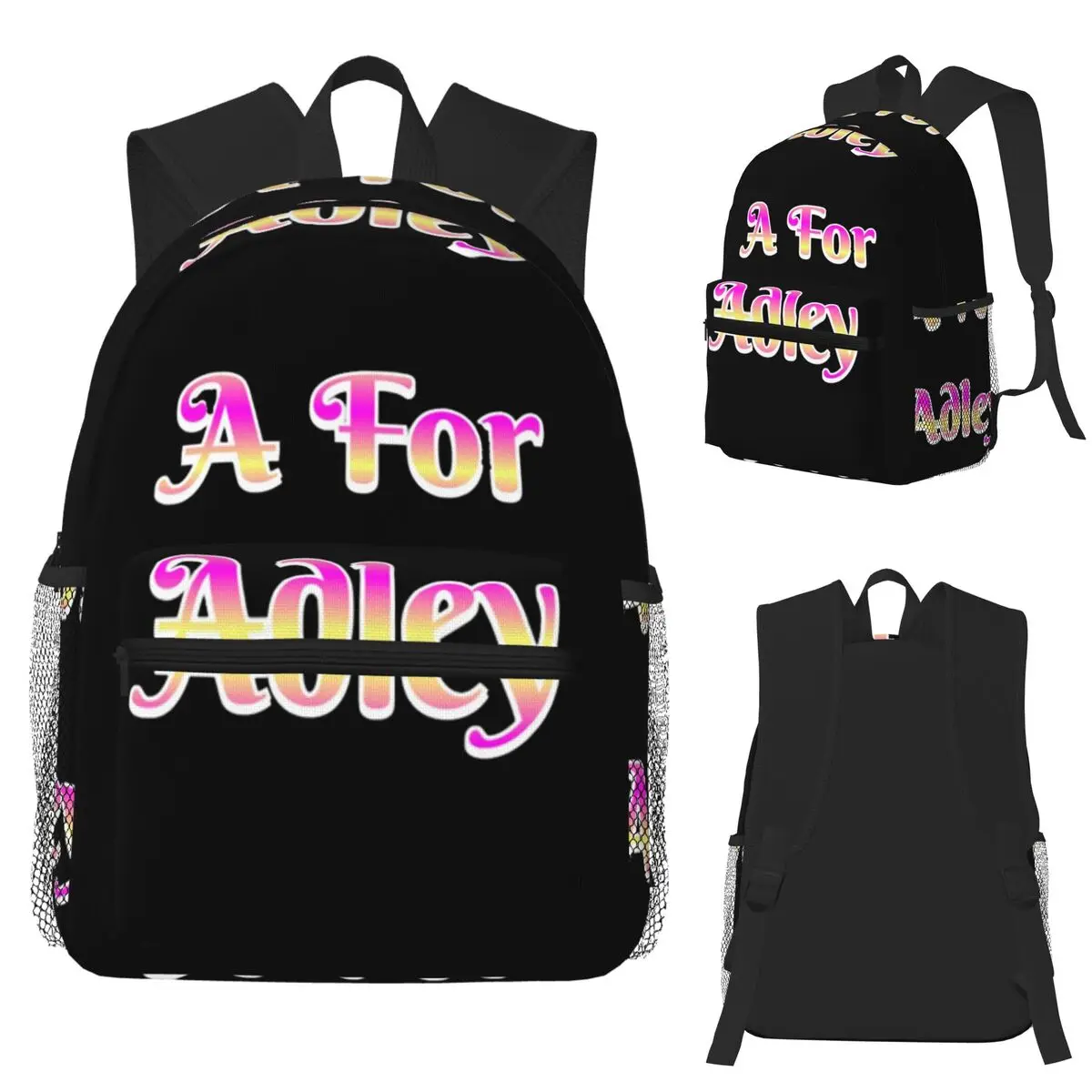 A For Adley Student Backpack School Bag Hiking Travel Daypack for Boys Girls Fashion Bookbag Shoulder Bags
A For Adley Student Backpack School Bag Hiking Travel Daypack for Boys Girls Fashion Bookbag Shoulder Bags