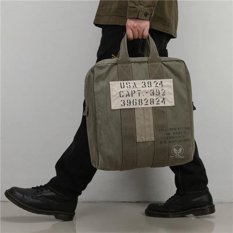Vintage Washed Army Green Spliced Canvas Tote Bag Water-Resistant Large Capacity Casual Handbag Patchwork Short Trip Travel Bag
Vintage Washed Army Green Spliced Canvas Tote Bag Water-Resistant Large Capacity Casual Handbag Patchwork Short Trip Travel Bag