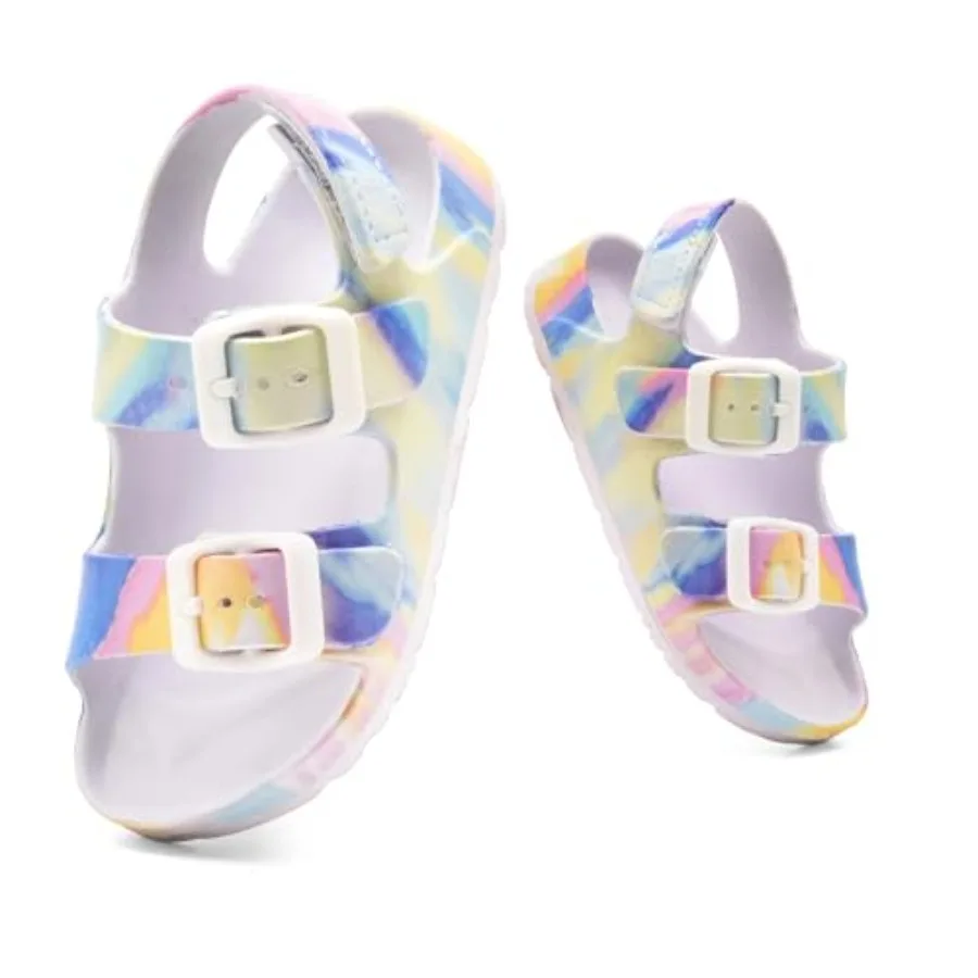 Toddler Unisex Adjustable Buckle Sandals Comfortable Open Toe Beach and Pool Shoes for Boys and Girls with Back Strap
Toddler Unisex Adjustable Buckle Sandals Comfortable Open Toe Beach and Pool Shoes for Boys and Girls with Back Strap