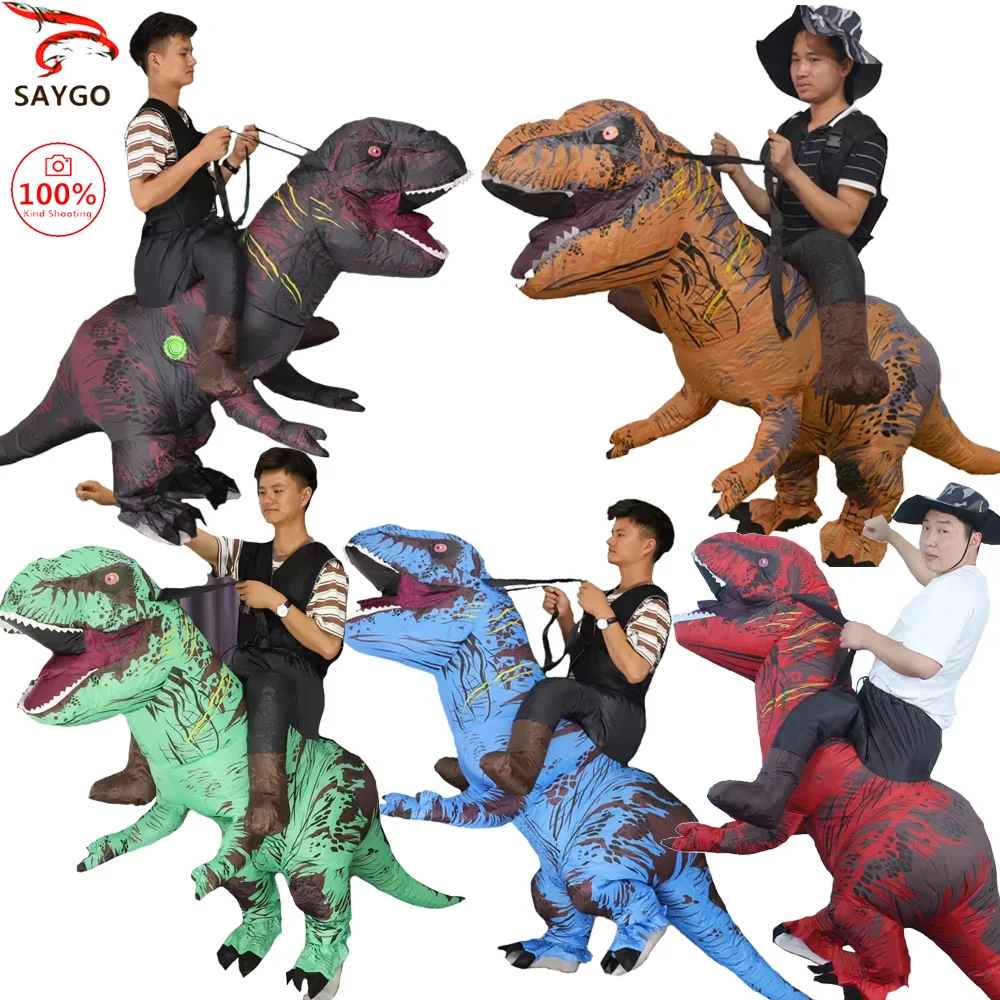 Костюм для езды, надувной костюм динозавра T-Rex на Хэллоуин, нарядное платье для взрослых, костюм для вечеринки с драконом, наряд с изображением животных, взорванный косплей
Костюм для езды, надувной костюм динозавра T-Rex на Хэллоуин, нарядное платье для взрослых, костюм для вечеринки с драконом, наряд с изображением животных, взорванный косплей