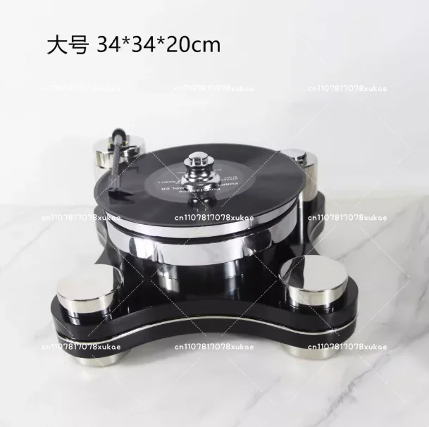 Black Minimalist Stainless Steel Vinyl Record Player Turntable with Wood Grain Effect for Home Hotel Club Decor
Black Minimalist Stainless Steel Vinyl Record Player Turntable with Wood Grain Effect for Home Hotel Club Decor