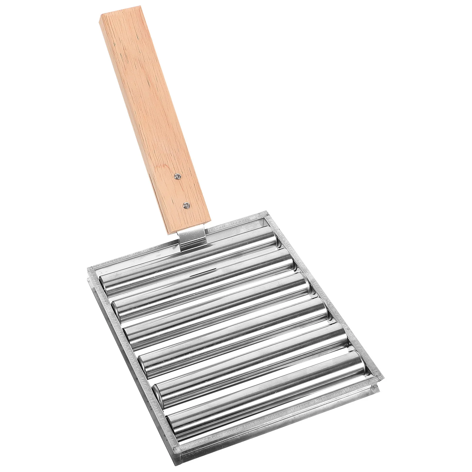 Sausage Roller Stainless Steel Bbq Rack Lightweight Sturdy Campfire Party Outdoor Barbecue Grill Sausage Holder
Sausage Roller Stainless Steel Bbq Rack Lightweight Sturdy Campfire Party Outdoor Barbecue Grill Sausage Holder