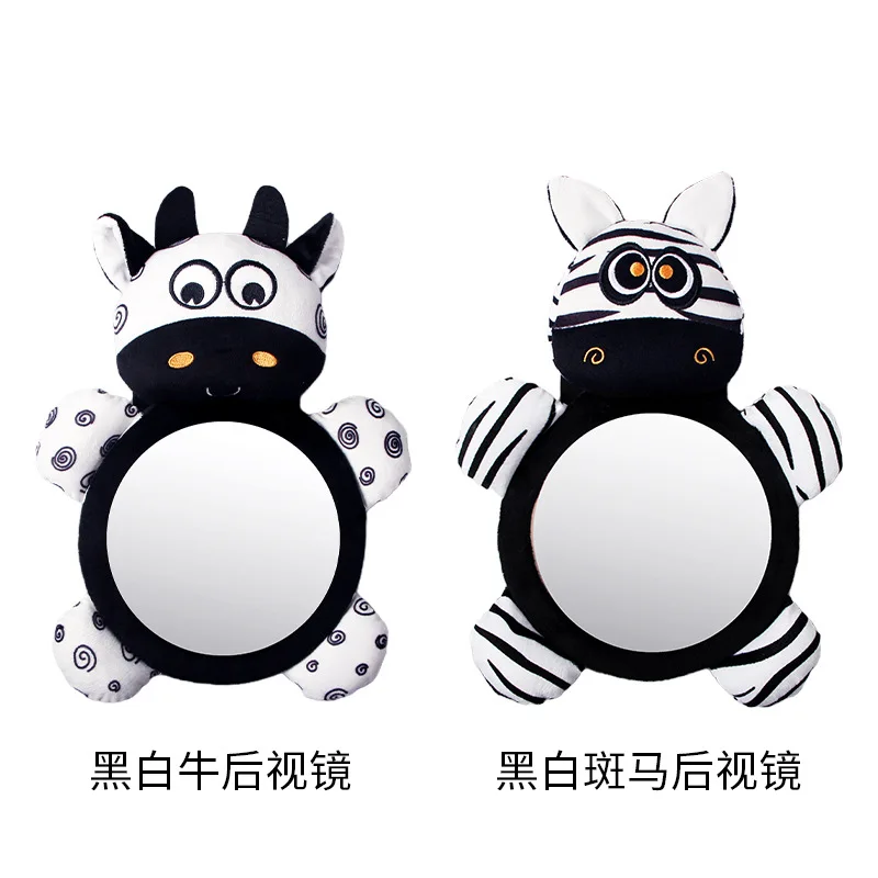Children's observation mirror, baby car rearview mirror, black and white ox cart, hanging toys
Children's observation mirror, baby car rearview mirror, black and white ox cart, hanging toys