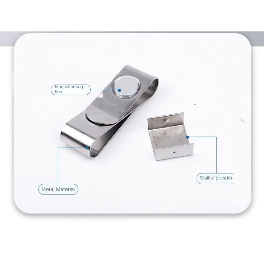 S Shape Magnetic Chocolate Clip Magnetic Portable Pool Cue Chalk Holder Silver Stainless Steel Snooker Cue Chalk Clamp
S Shape Magnetic Chocolate Clip Magnetic Portable Pool Cue Chalk Holder Silver Stainless Steel Snooker Cue Chalk Clamp