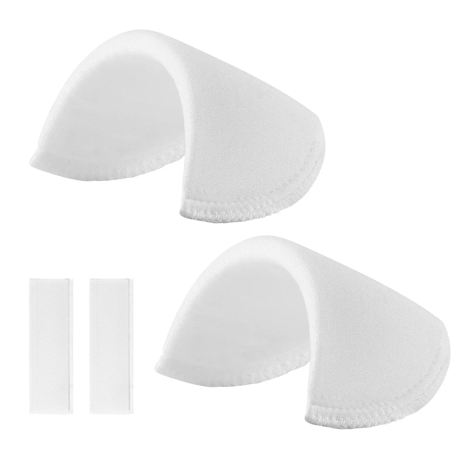 1 Pair White Thin Shoulder Pads 1cm Thick Women Suit Replacement Collapsible Invisible Sponge Self Adhesive Hook Loop
1 Pair White Thin Shoulder Pads 1cm Thick Women Suit Replacement Collapsible Invisible Sponge Self Adhesive Hook Loop