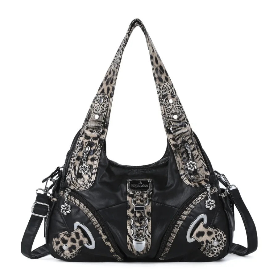 Angelkiss Women Handbags Large Women's Shoulder Bag Leopard Print Top-Handle Fashion Satchel Dumpling Shoulder Tote Hobos Bag
Angelkiss Women Handbags Large Women's Shoulder Bag Leopard Print Top-Handle Fashion Satchel Dumpling Shoulder Tote Hobos Bag