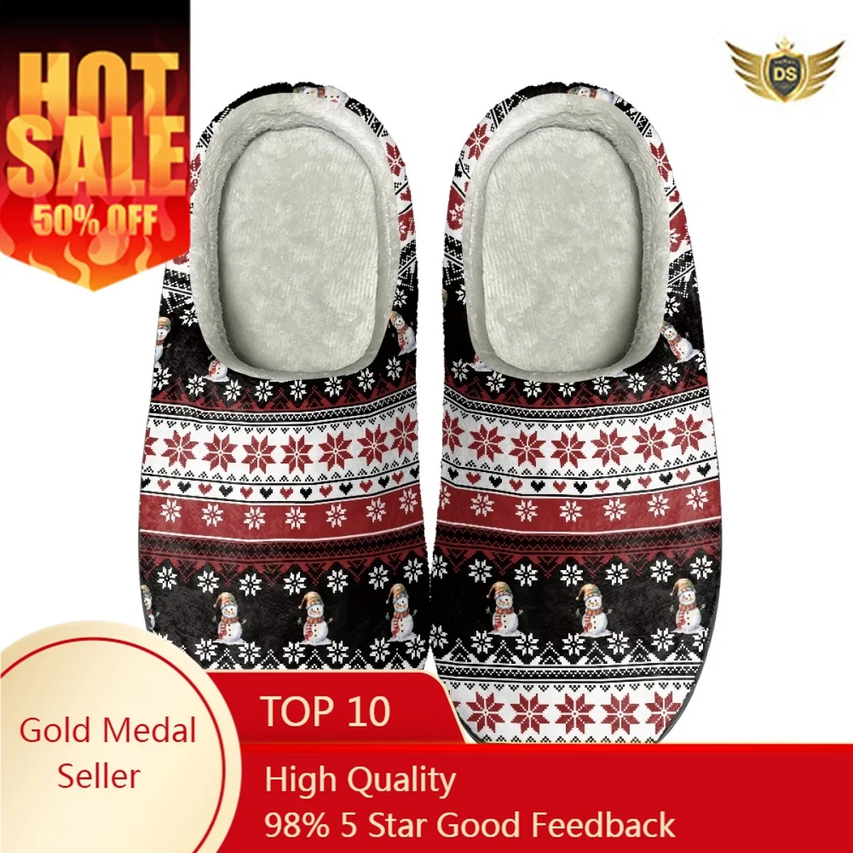 Indoor Christmas Gifts Cotton Slippers Winter Cozy Home Flats Footwear Dropshipping Comfortablefor Non-slip Couple Warm Slippers
Indoor Christmas Gifts Cotton Slippers Winter Cozy Home Flats Footwear Dropshipping Comfortablefor Non-slip Couple Warm Slippers