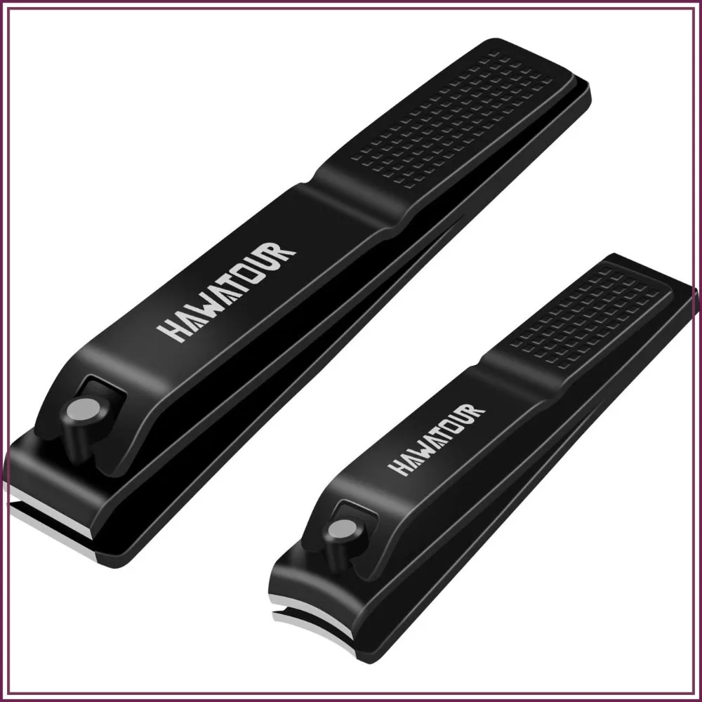 Ultra Sharp Nail Clippers Set for Fingernail & Toenail with Tin Case, Black
Ultra Sharp Nail Clippers Set for Fingernail & Toenail with Tin Case, Black