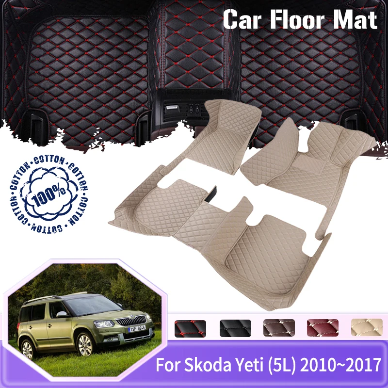 Коврик для Skoda Yeti 5L 2010 ~ 2017 5-местные водонепроницаемые коврики Автомобильные коврики Роскошные универсальные автомобильные напольные коверы Автомобильные аксессуары
Коврик для Skoda Yeti 5L 2010 ~ 2017 5-местные водонепроницаемые коврики Автомобильные коврики Роскошные универсальные автомобильные напольные коверы Автомобильные аксессуары