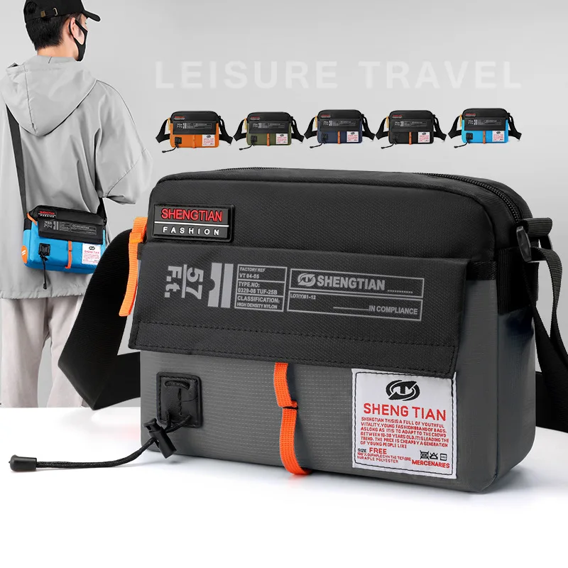 Crossbody bag men's shoulder bag men's crossbody sports large capacity nylon waterproof cell phone storage shoulder bag
Crossbody bag men's shoulder bag men's crossbody sports large capacity nylon waterproof cell phone storage shoulder bag