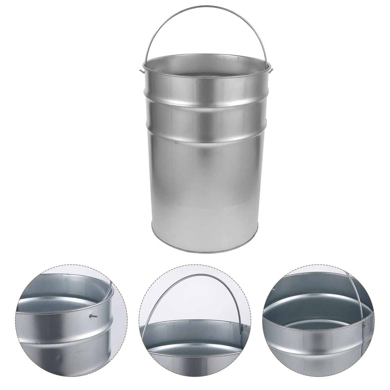 Wastebasket Large Garbage Can Trash Bin Cans Small Outdoor Metal Buckets with Handle
Wastebasket Large Garbage Can Trash Bin Cans Small Outdoor Metal Buckets with Handle