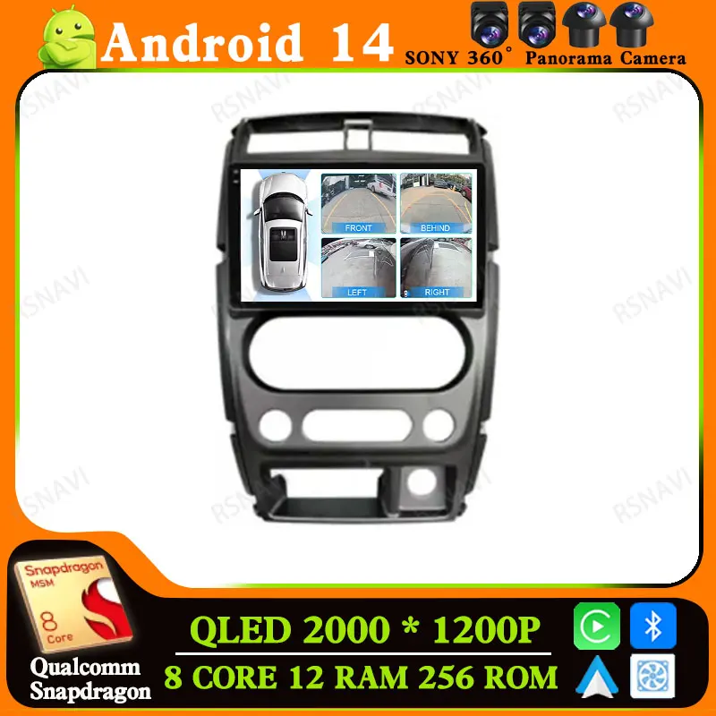 Andoird 14 Car Radio For Suzuki Jimny 3 2005 - 2019 DVD Multimedia Wireless Carplay Auto Stereo 2DIN Navigation 4G LTE Head Unit
Andoird 14 Car Radio For Suzuki Jimny 3 2005 - 2019 DVD Multimedia Wireless Carplay Auto Stereo 2DIN Navigation 4G LTE Head Unit