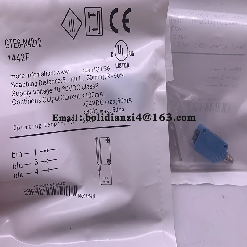 Original sensor GTE6-N4232 GTE6L-P3211 GTE6L-P4211 GTE6L-F4211 GTE6L-N4211 GTE6L-E4211 GTE6-N4212 GTE6-N4211 Spot supply
Original sensor GTE6-N4232 GTE6L-P3211 GTE6L-P4211 GTE6L-F4211 GTE6L-N4211 GTE6L-E4211 GTE6-N4212 GTE6-N4211 Spot supply