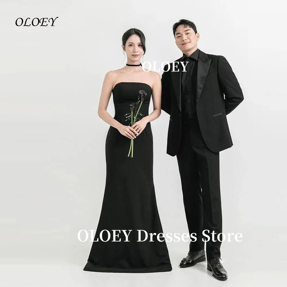 OLOEY Simple Black Strapless Evening Formal Party Dresses Korea Photo shoot Scalf Plus Size Long Spandex Wedding Photo shoot
OLOEY Simple Black Strapless Evening Formal Party Dresses Korea Photo shoot Scalf Plus Size Long Spandex Wedding Photo shoot