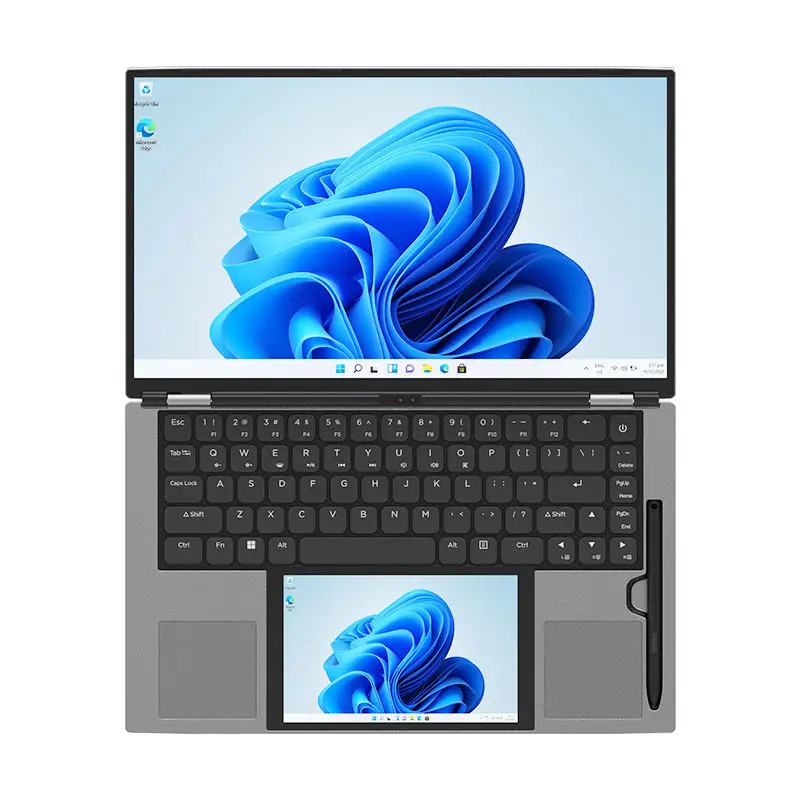 Dual Screen 15.6-inch 7-inch Touchscreen 32G RAM Intel Core i5-1235U Windows 11 Pro English Keyboard New Business Laptop
Dual Screen 15.6-inch 7-inch Touchscreen 32G RAM Intel Core i5-1235U Windows 11 Pro English Keyboard New Business Laptop