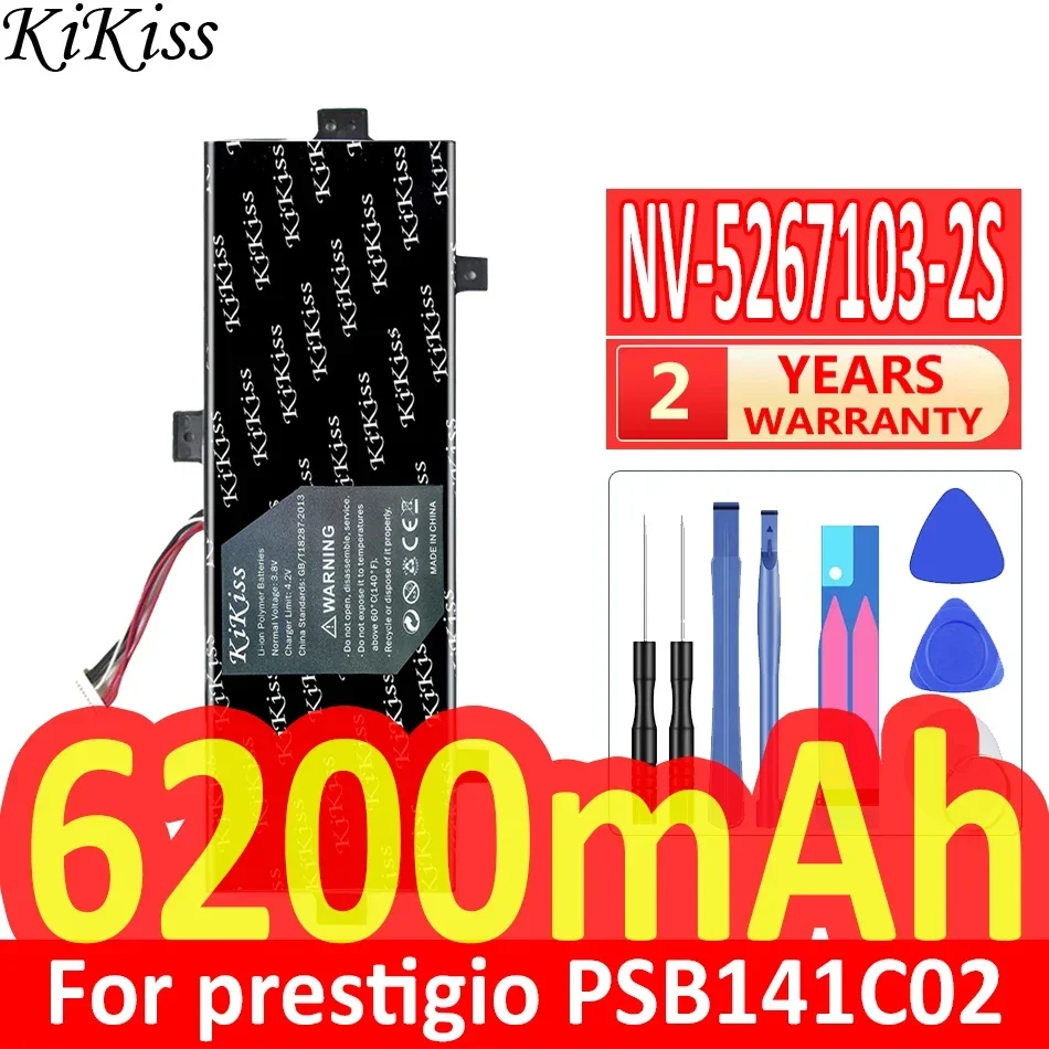 Long-Lasting 6200mAh Laptop Battery for Prestigio PSB141C02 Smartbook 141 C2 Notebook
Long-Lasting 6200mAh Laptop Battery for Prestigio PSB141C02 Smartbook 141 C2 Notebook