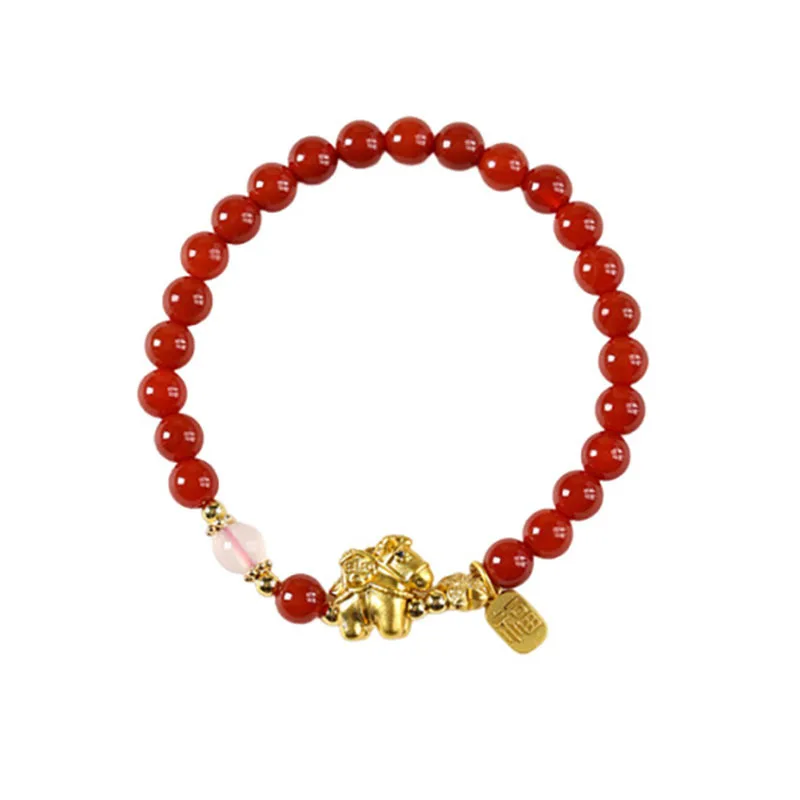 2026 New Palace Blessing Horse Bracelet Beaded Bracelet for Girlfriends and Best Friends Gifts
2026 New Palace Blessing Horse Bracelet Beaded Bracelet for Girlfriends and Best Friends Gifts
