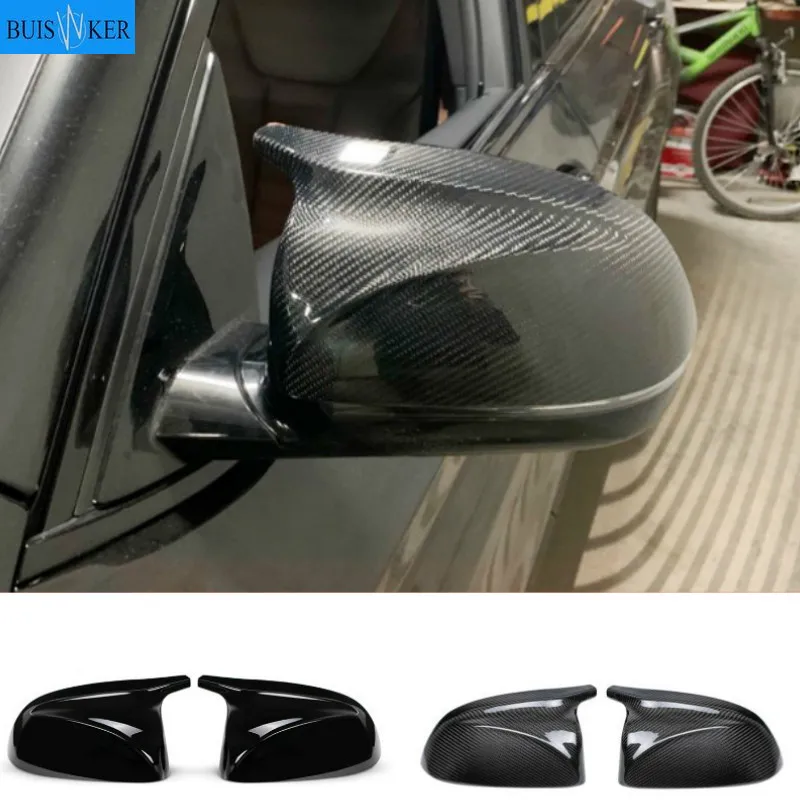 Carbon Fiber Side Mirror Cover Cap For BMW X3 G01 2018 2019 X4 G02 X5 G05 X7 G07 horn Wing Rearview Case Shell Cover Replacement
Carbon Fiber Side Mirror Cover Cap For BMW X3 G01 2018 2019 X4 G02 X5 G05 X7 G07 horn Wing Rearview Case Shell Cover Replacement