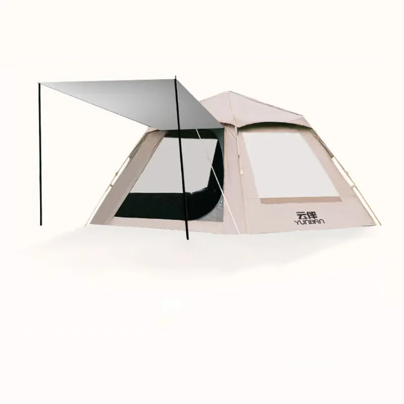 Палатка с навесом, уличная складная портативная палатка для кемпинга, ночного кемпинга, дождевик, виниловая утолщенная защита от солнца, автоматическая быстрая запись
Палатка с навесом, уличная складная портативная палатка для кемпинга, ночного кемпинга, дождевик, виниловая утолщенная защита от солнца, автоматическая быстрая запись