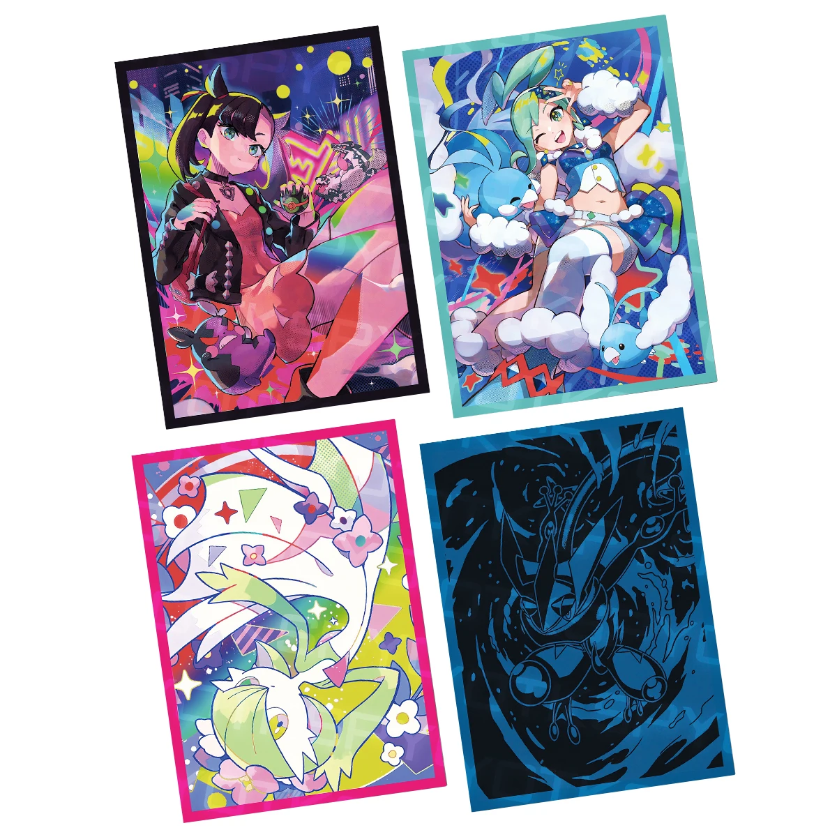 60Pcs/set 67X92Mm Diy Ptcg Trainer New Marnie Card Sleeve Color Flash Ptcg Gardevoir Greninja Card Protection Cover Gift Toys
60Pcs/set 67X92Mm Diy Ptcg Trainer New Marnie Card Sleeve Color Flash Ptcg Gardevoir Greninja Card Protection Cover Gift Toys