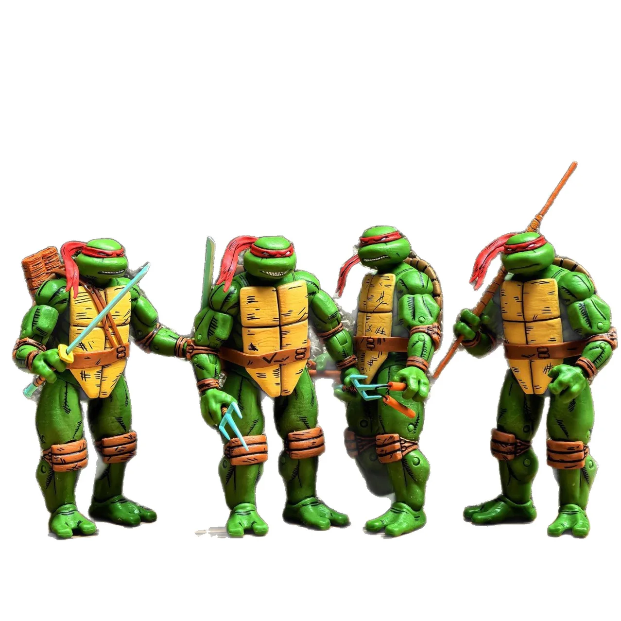 Neca Teenage Mutant Ninja Turtles Return to New York with Four Sets of Joint Removable Model Handheld Ornaments
Neca Teenage Mutant Ninja Turtles Return to New York with Four Sets of Joint Removable Model Handheld Ornaments