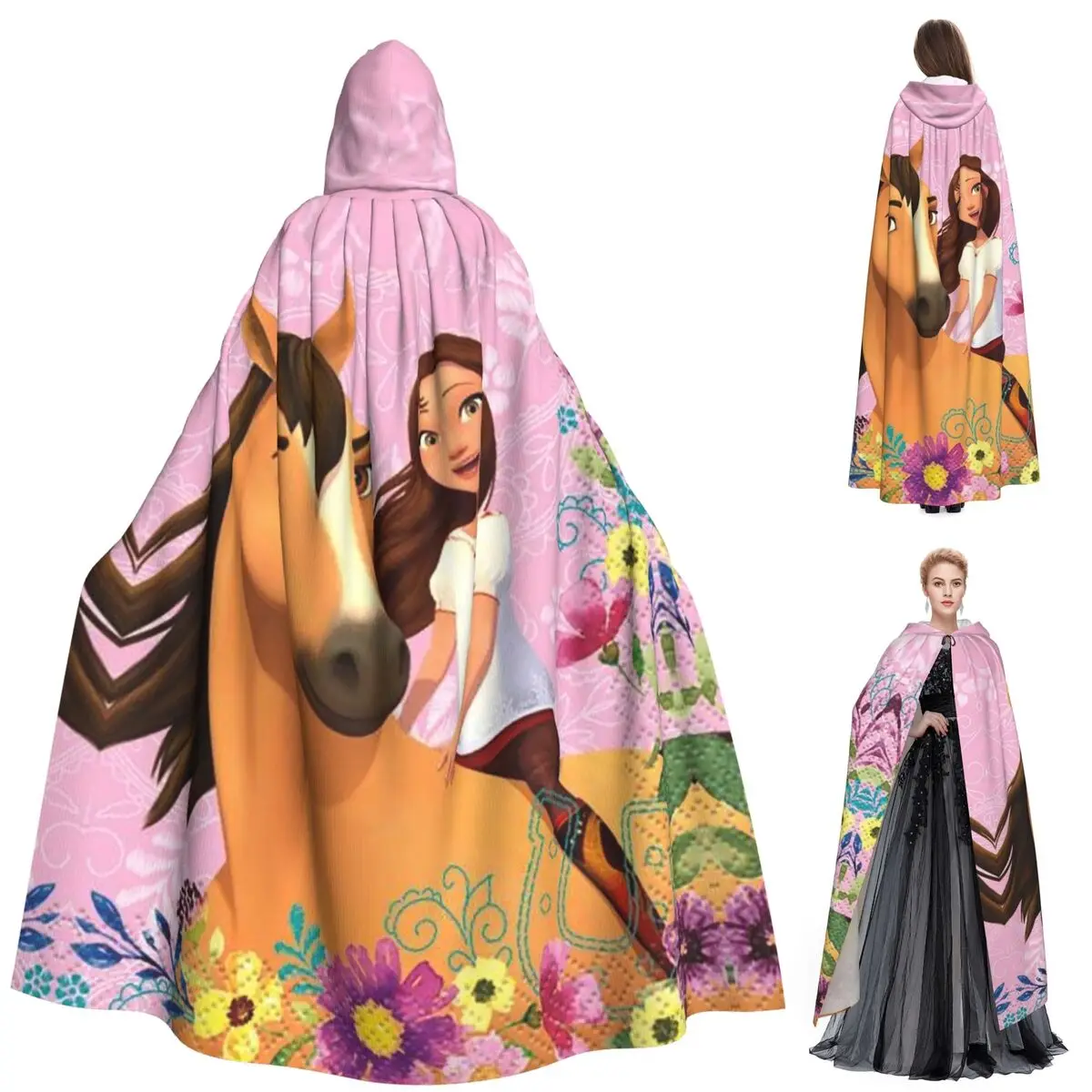 Длинный плащ с капюшоном для верховой езды, средневековый костюм ведьмы, накидка для косплея, накидка на Хэллоуин, вампир, для взрослых, унисекс
Длинный плащ с капюшоном для верховой езды, средневековый костюм ведьмы, накидка для косплея, накидка на Хэллоуин, вампир, для взрослых, унисекс