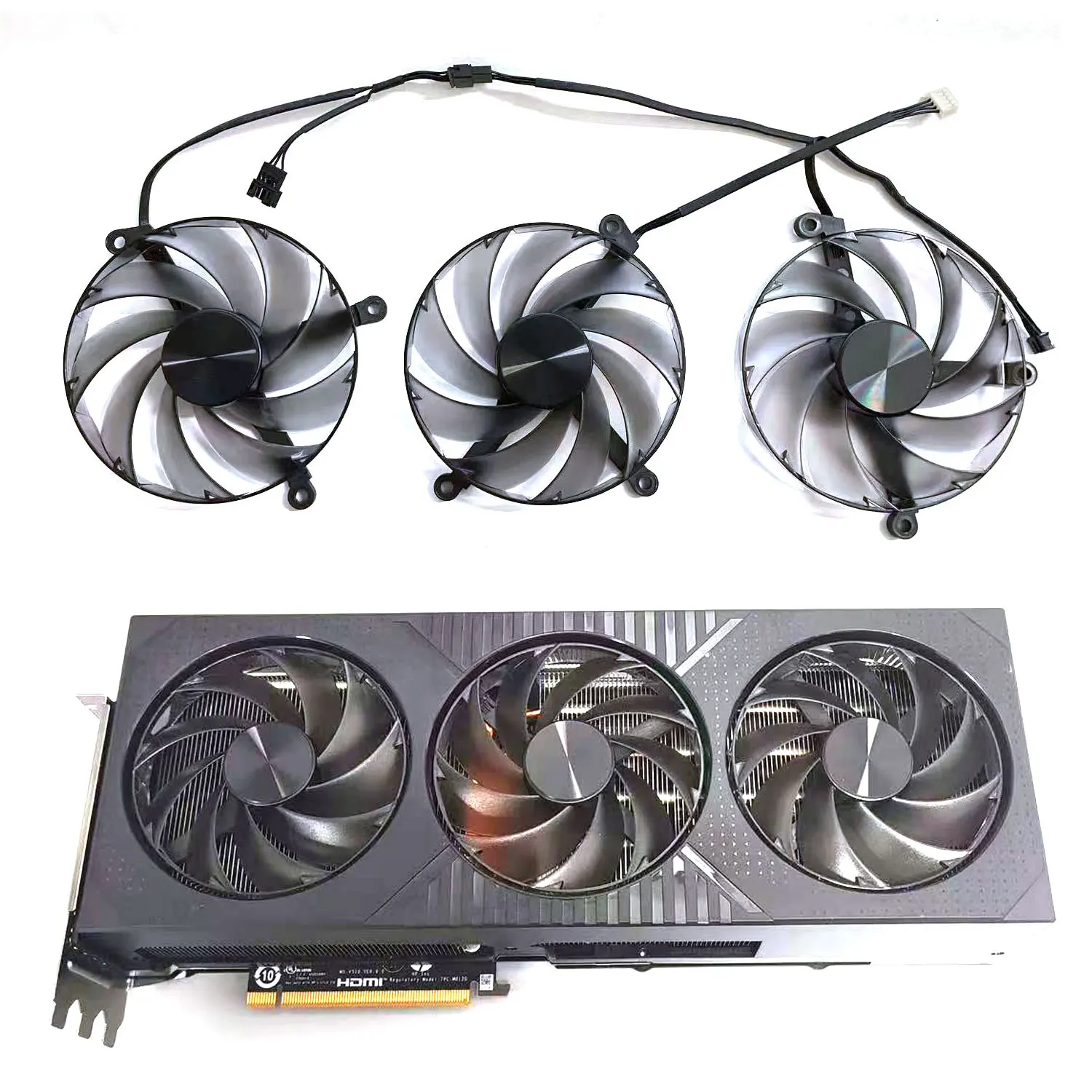 New 98MM 4PIN PLD10020B12H DC 12V 0.65A for HP RTX 4090 graphics card replacement
New 98MM 4PIN PLD10020B12H DC 12V 0.65A for HP RTX 4090 graphics card replacement