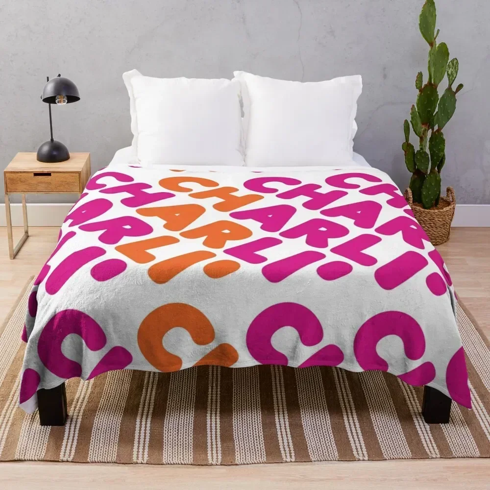 Charli' Dunkin' Pattern Throw Blanket Summer Summer Beddings for sofa Furry Blankets
Charli' Dunkin' Pattern Throw Blanket Summer Summer Beddings for sofa Furry Blankets